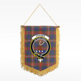 Fraser (of Lovat) Hunting Modern Tartan Crest Wall Hanging Banner